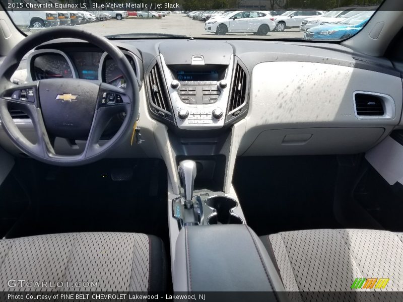 Blue Velvet Metallic / Jet Black 2015 Chevrolet Equinox LS