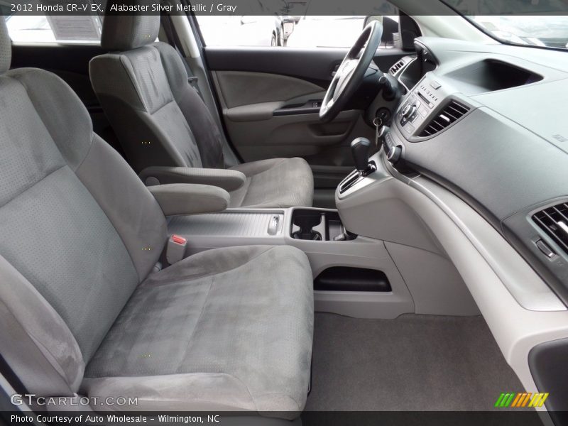 Alabaster Silver Metallic / Gray 2012 Honda CR-V EX