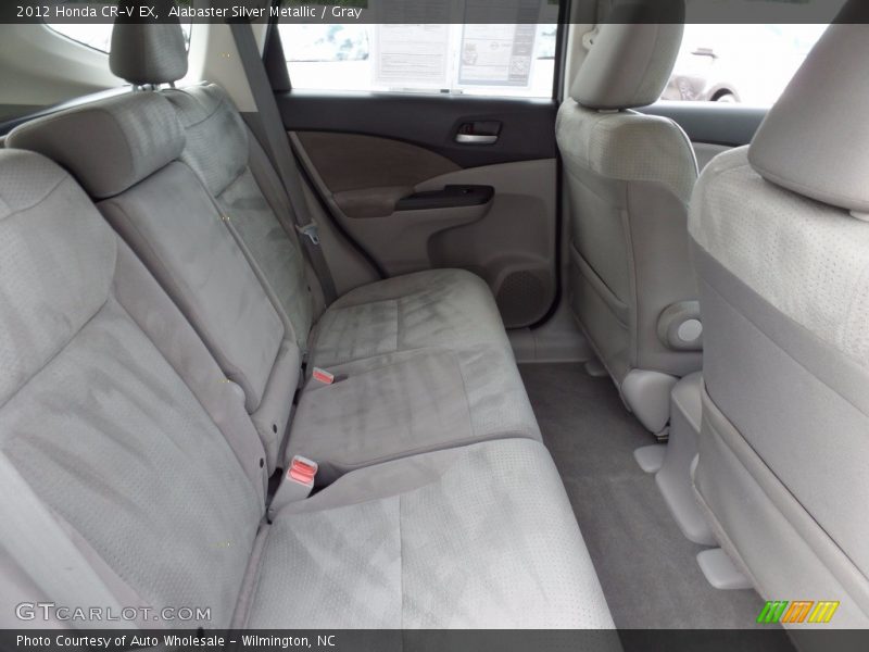 Alabaster Silver Metallic / Gray 2012 Honda CR-V EX