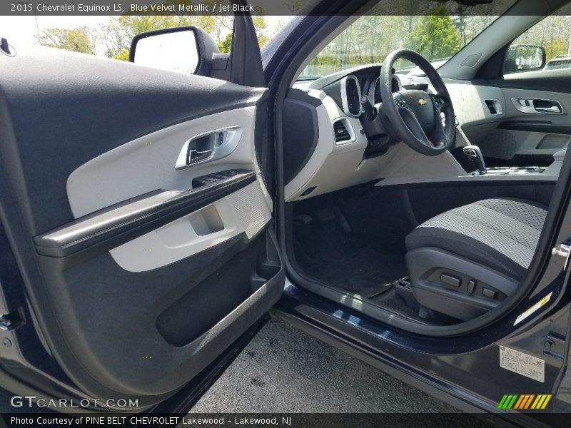 Blue Velvet Metallic / Jet Black 2015 Chevrolet Equinox LS