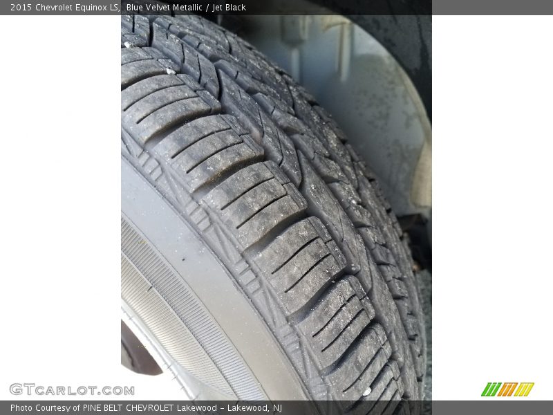 Blue Velvet Metallic / Jet Black 2015 Chevrolet Equinox LS