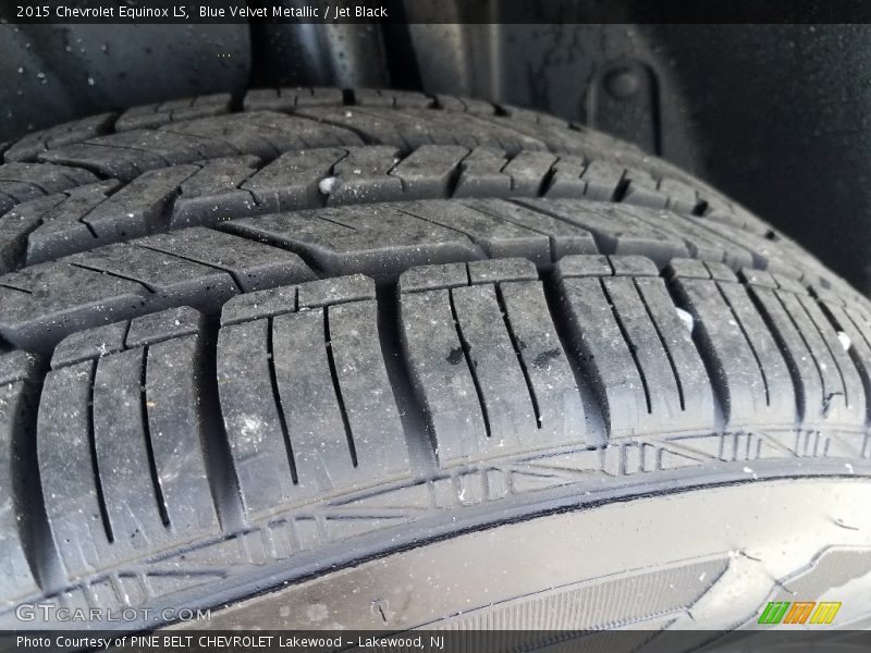 Blue Velvet Metallic / Jet Black 2015 Chevrolet Equinox LS