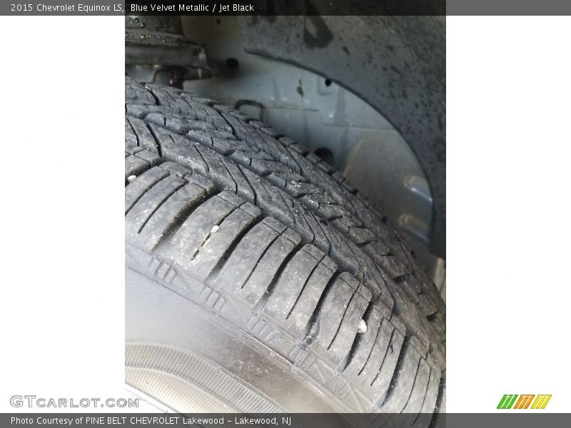 Blue Velvet Metallic / Jet Black 2015 Chevrolet Equinox LS