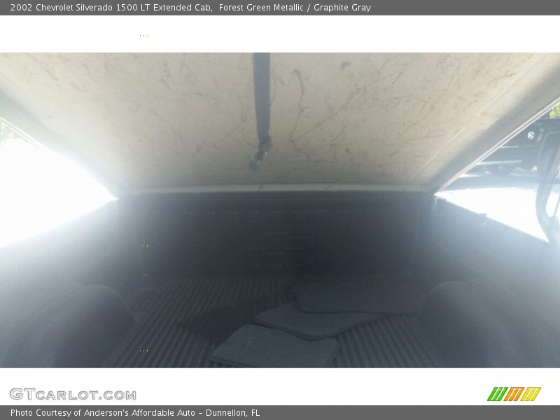 Forest Green Metallic / Graphite Gray 2002 Chevrolet Silverado 1500 LT Extended Cab
