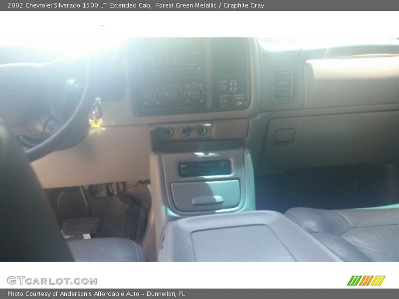 Forest Green Metallic / Graphite Gray 2002 Chevrolet Silverado 1500 LT Extended Cab
