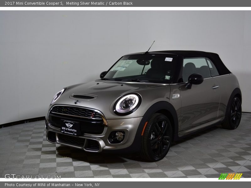 Melting Silver Metallic / Carbon Black 2017 Mini Convertible Cooper S