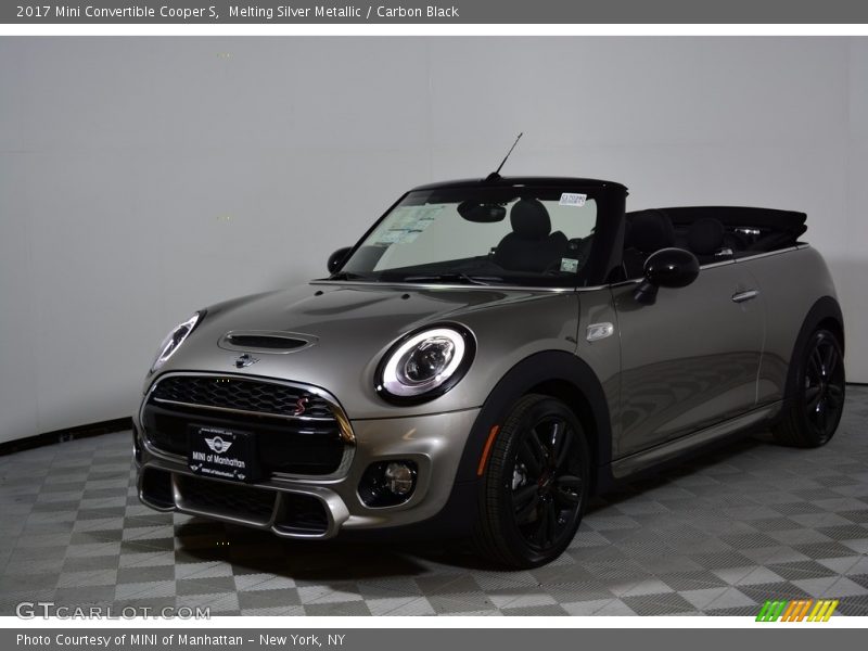 Melting Silver Metallic / Carbon Black 2017 Mini Convertible Cooper S