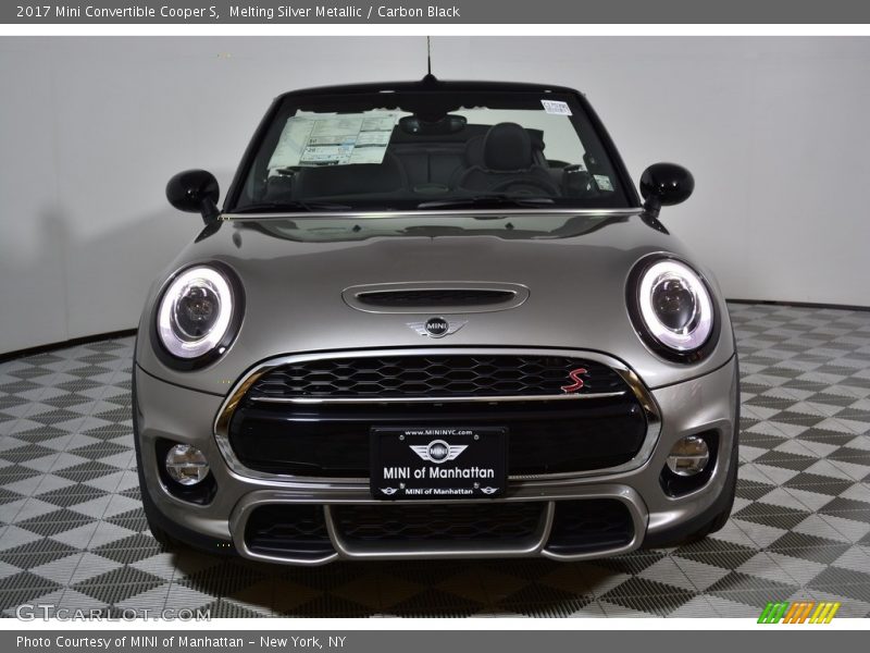Melting Silver Metallic / Carbon Black 2017 Mini Convertible Cooper S