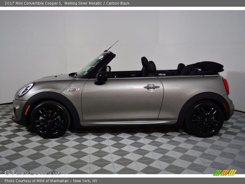 Melting Silver Metallic / Carbon Black 2017 Mini Convertible Cooper S