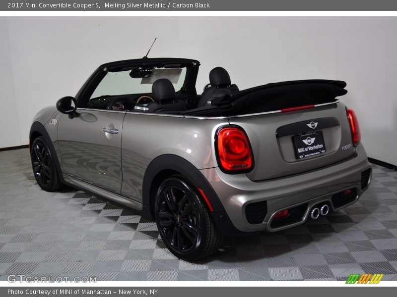 Melting Silver Metallic / Carbon Black 2017 Mini Convertible Cooper S