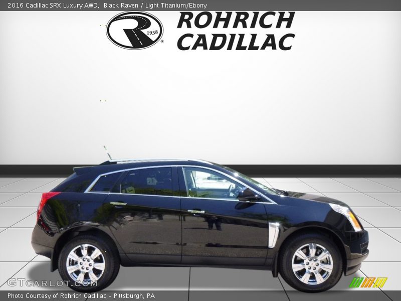 Black Raven / Light Titanium/Ebony 2016 Cadillac SRX Luxury AWD