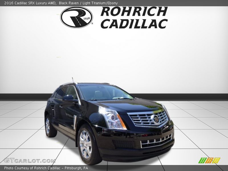 Black Raven / Light Titanium/Ebony 2016 Cadillac SRX Luxury AWD