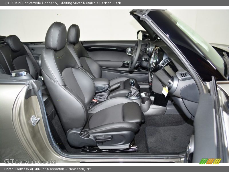 Melting Silver Metallic / Carbon Black 2017 Mini Convertible Cooper S