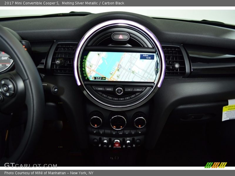Melting Silver Metallic / Carbon Black 2017 Mini Convertible Cooper S