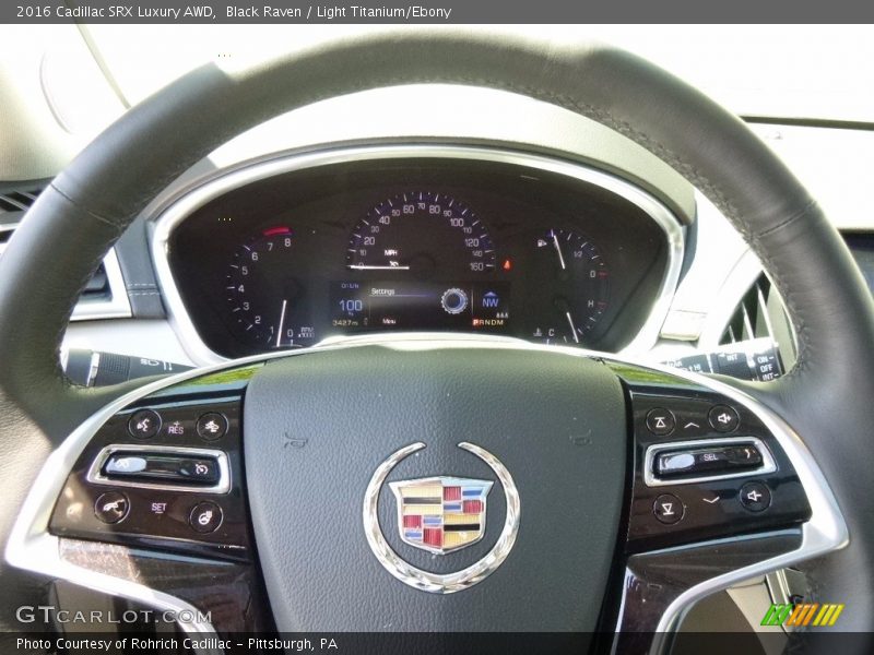 Black Raven / Light Titanium/Ebony 2016 Cadillac SRX Luxury AWD