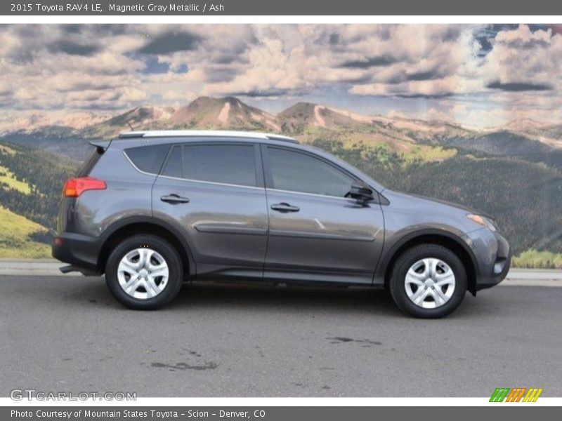 Magnetic Gray Metallic / Ash 2015 Toyota RAV4 LE