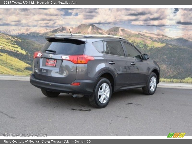 Magnetic Gray Metallic / Ash 2015 Toyota RAV4 LE