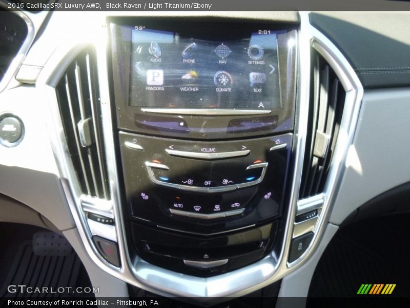 Black Raven / Light Titanium/Ebony 2016 Cadillac SRX Luxury AWD