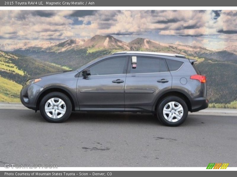 Magnetic Gray Metallic / Ash 2015 Toyota RAV4 LE
