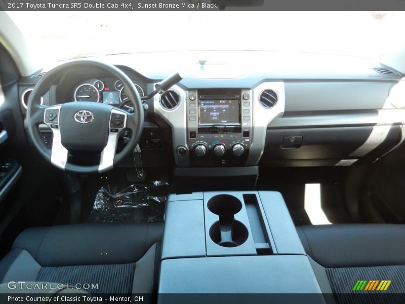 Sunset Bronze Mica / Black 2017 Toyota Tundra SR5 Double Cab 4x4