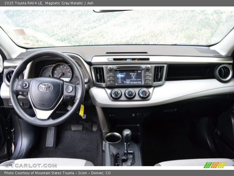 Magnetic Gray Metallic / Ash 2015 Toyota RAV4 LE