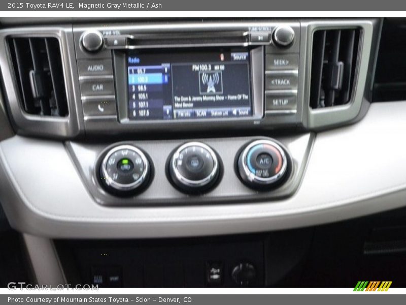 Magnetic Gray Metallic / Ash 2015 Toyota RAV4 LE