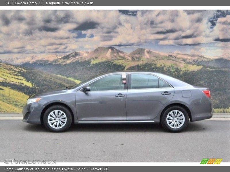 Magnetic Gray Metallic / Ash 2014 Toyota Camry LE