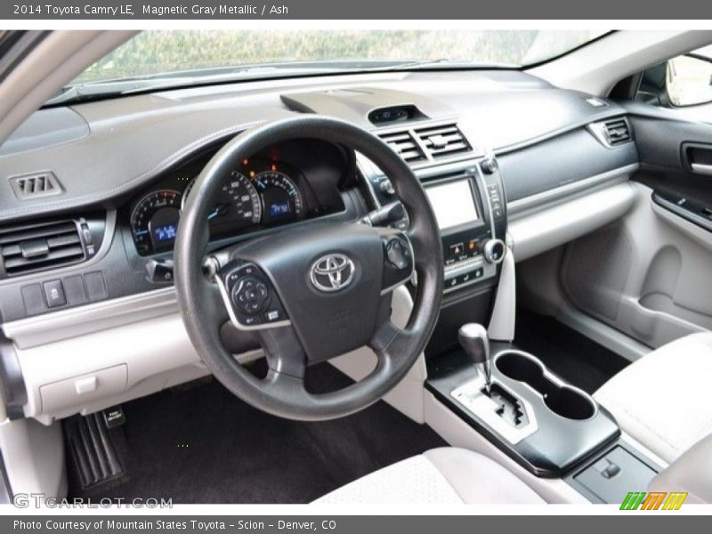 Magnetic Gray Metallic / Ash 2014 Toyota Camry LE