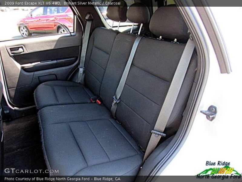 Brilliant Silver Metallic / Charcoal 2009 Ford Escape XLT V6 4WD