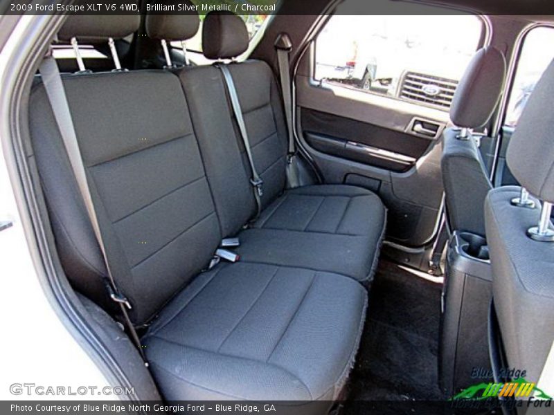 Brilliant Silver Metallic / Charcoal 2009 Ford Escape XLT V6 4WD