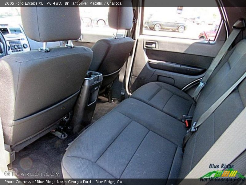 Brilliant Silver Metallic / Charcoal 2009 Ford Escape XLT V6 4WD