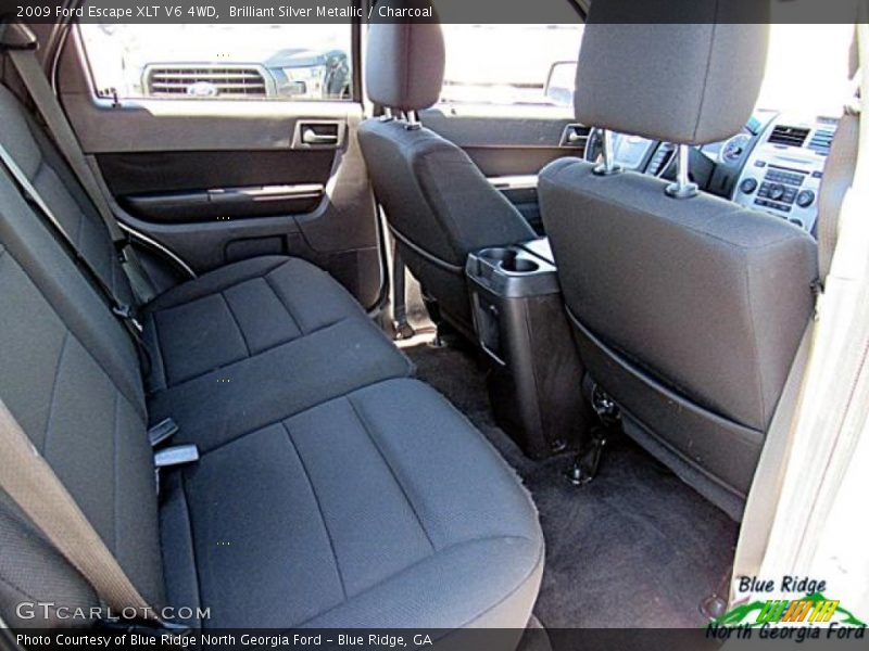 Brilliant Silver Metallic / Charcoal 2009 Ford Escape XLT V6 4WD