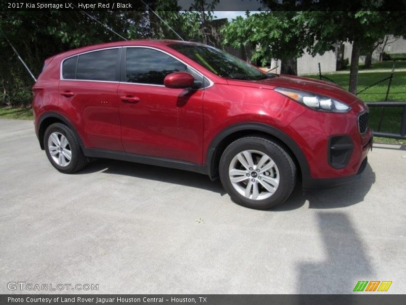 Hyper Red / Black 2017 Kia Sportage LX