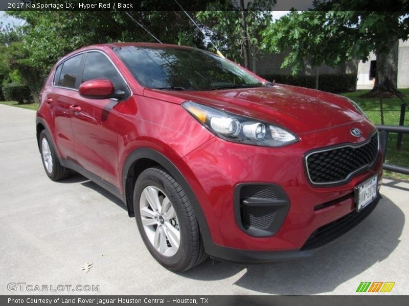 Hyper Red / Black 2017 Kia Sportage LX