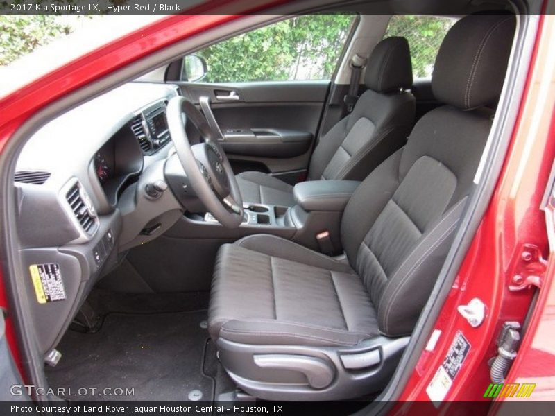 Hyper Red / Black 2017 Kia Sportage LX