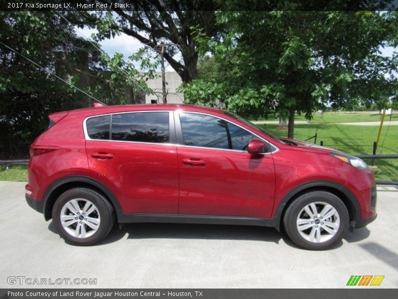 Hyper Red / Black 2017 Kia Sportage LX