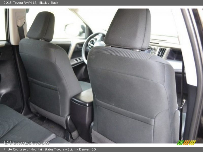 Black / Black 2015 Toyota RAV4 LE