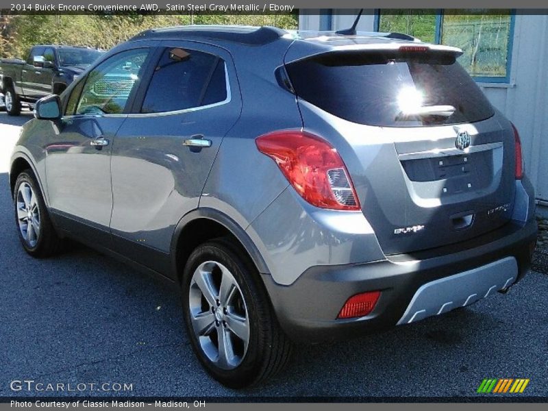 Satin Steel Gray Metallic / Ebony 2014 Buick Encore Convenience AWD
