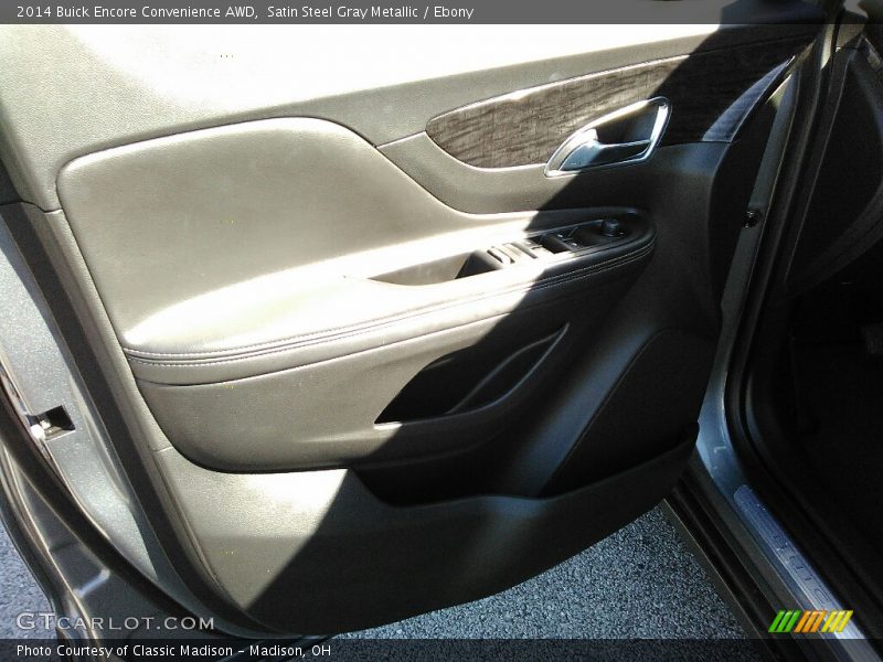 Satin Steel Gray Metallic / Ebony 2014 Buick Encore Convenience AWD