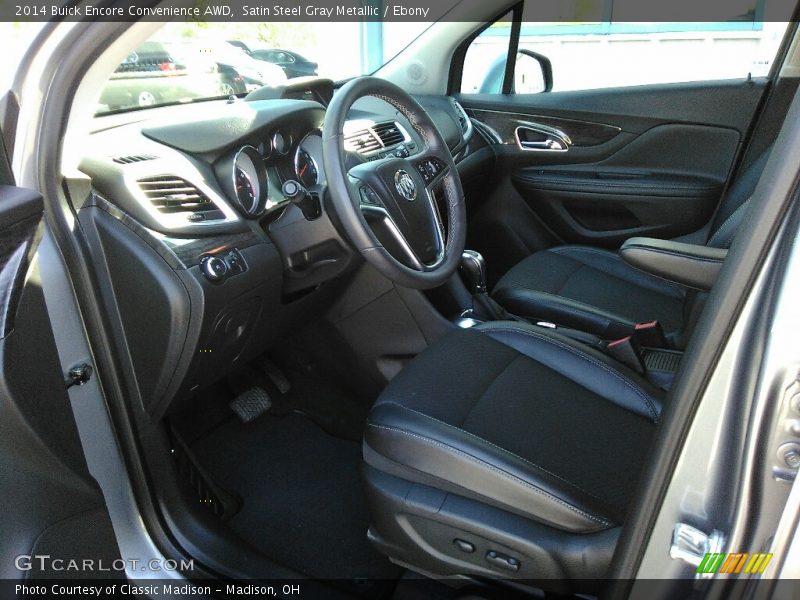 Satin Steel Gray Metallic / Ebony 2014 Buick Encore Convenience AWD
