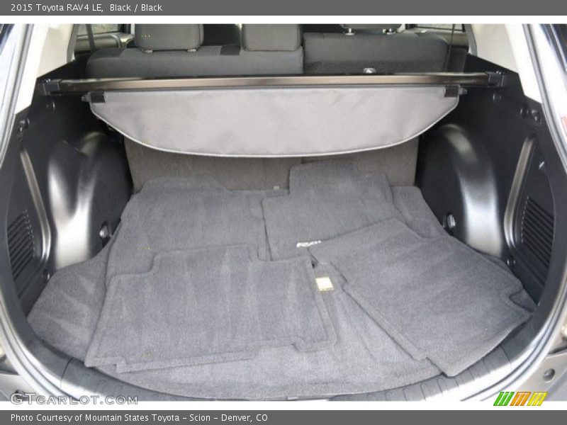 Black / Black 2015 Toyota RAV4 LE