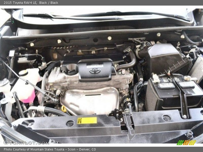 Black / Black 2015 Toyota RAV4 LE