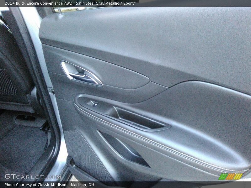 Satin Steel Gray Metallic / Ebony 2014 Buick Encore Convenience AWD
