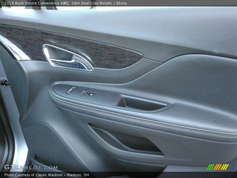 Satin Steel Gray Metallic / Ebony 2014 Buick Encore Convenience AWD