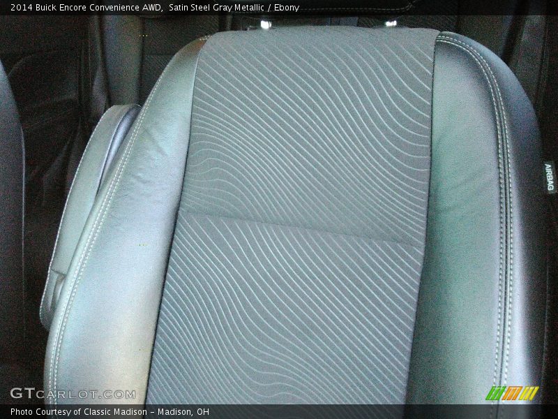 Satin Steel Gray Metallic / Ebony 2014 Buick Encore Convenience AWD