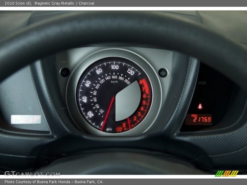 Magnetic Gray Metallic / Charcoal 2010 Scion xD