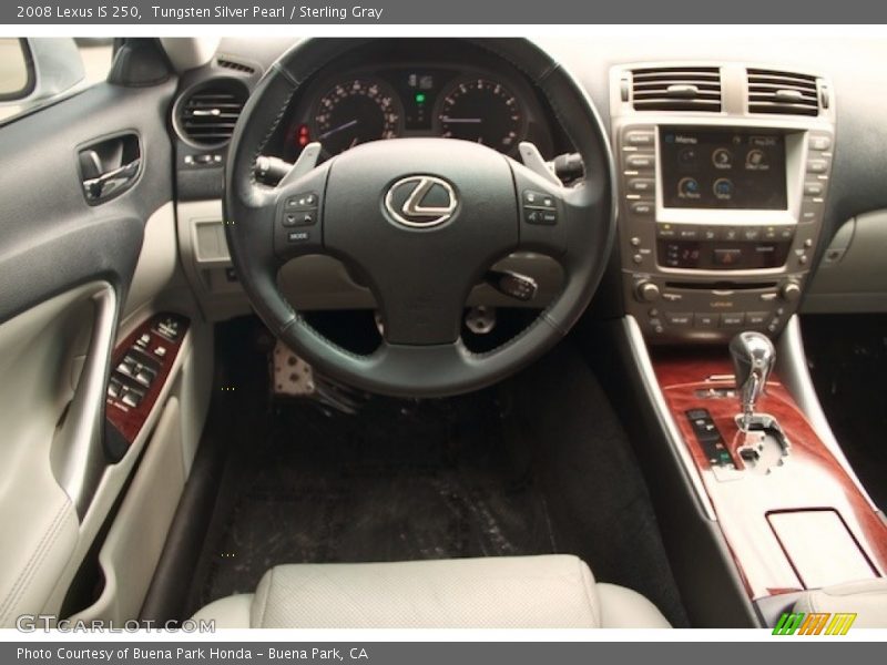 Tungsten Silver Pearl / Sterling Gray 2008 Lexus IS 250