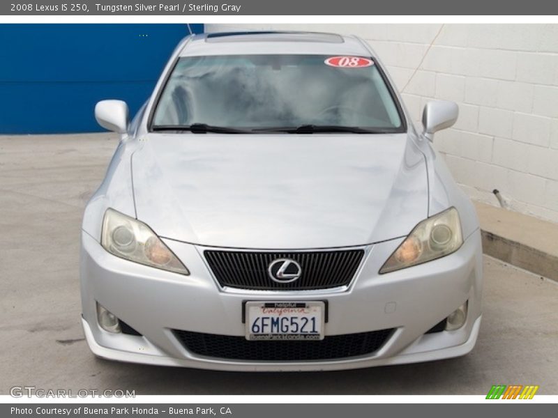 Tungsten Silver Pearl / Sterling Gray 2008 Lexus IS 250