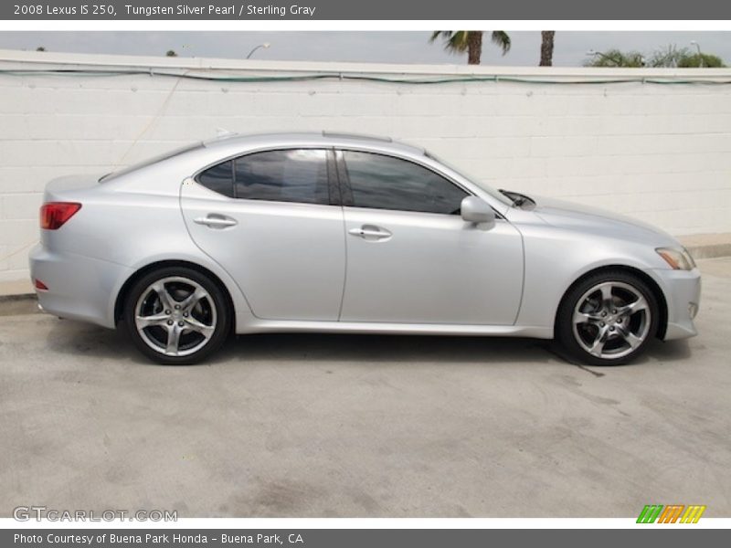 Tungsten Silver Pearl / Sterling Gray 2008 Lexus IS 250
