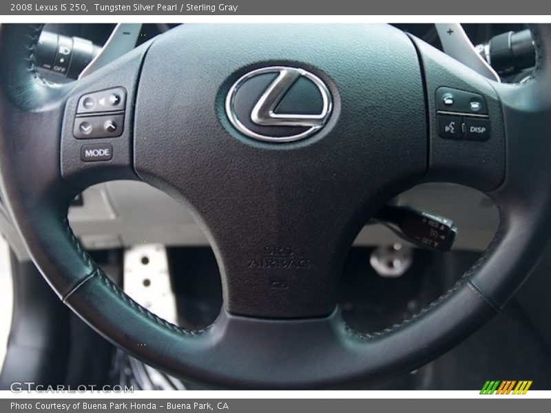 Tungsten Silver Pearl / Sterling Gray 2008 Lexus IS 250